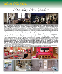 World's Best Suites - The May Fair London